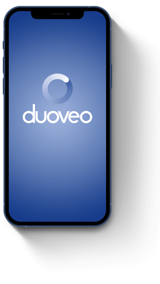 duoveo app - Launch screen